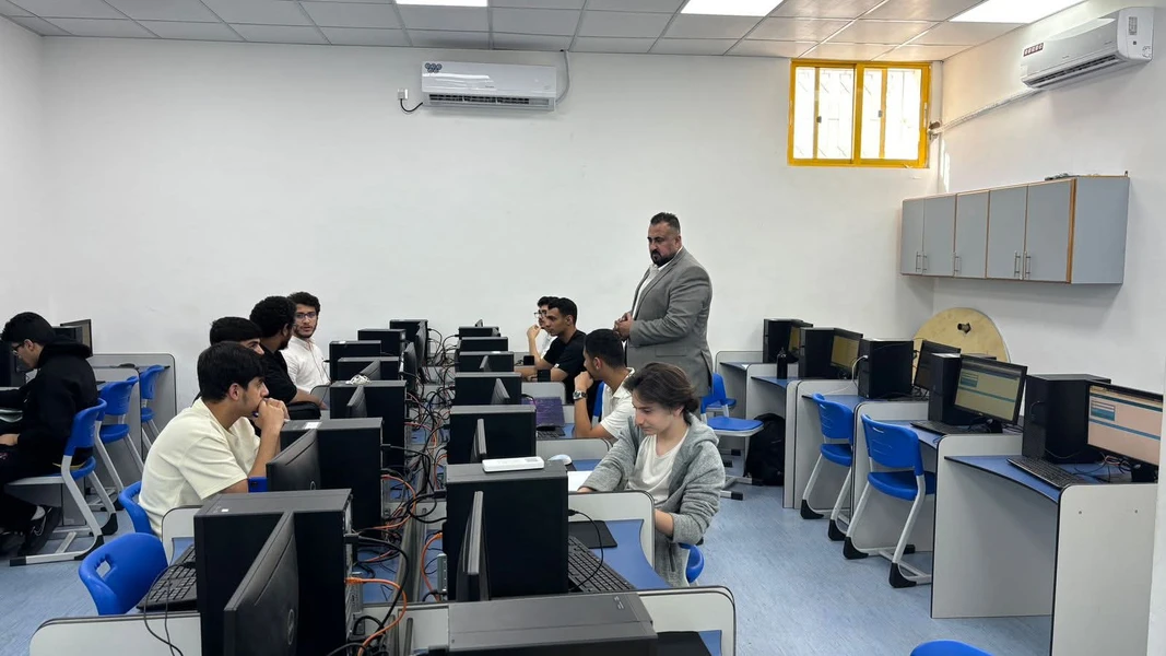 Competitors working at their stations during NJCO 2024