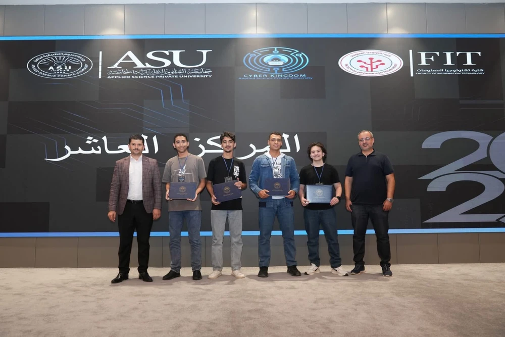 DoS_Team at the Cyber Kingdom 2025 award ceremony at ASU