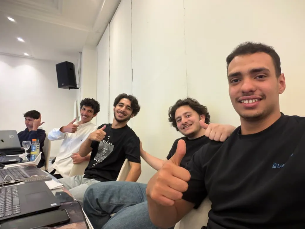 DoS_Team members during a competition